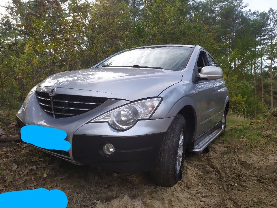 SsangYong Actyon 2009r 2,3B+LPG 150kM Klima Manual 4x4 Hak Okazja