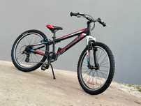 Rower Unibike Raptor 24|Rama Alu|Shimano|Kenda|1x8|Skok Widelca 50mm|