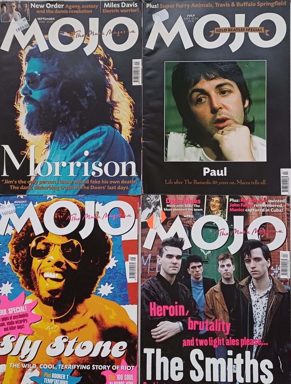 MOJO Música Revistas antigas Bom estado Todas 20