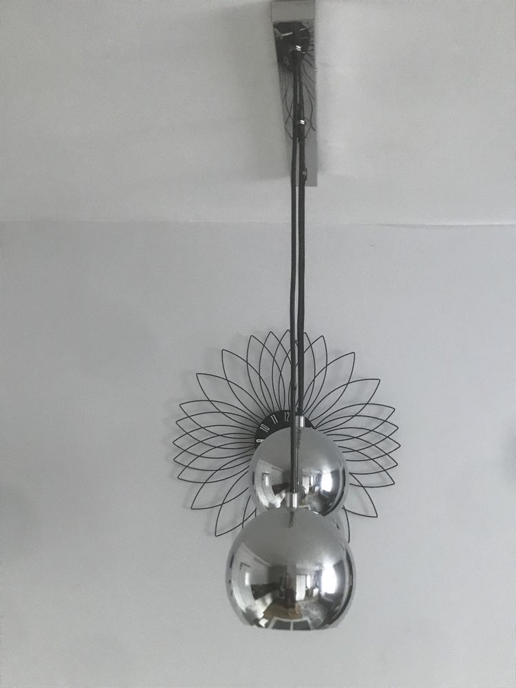 Lampy wiszace srebrne