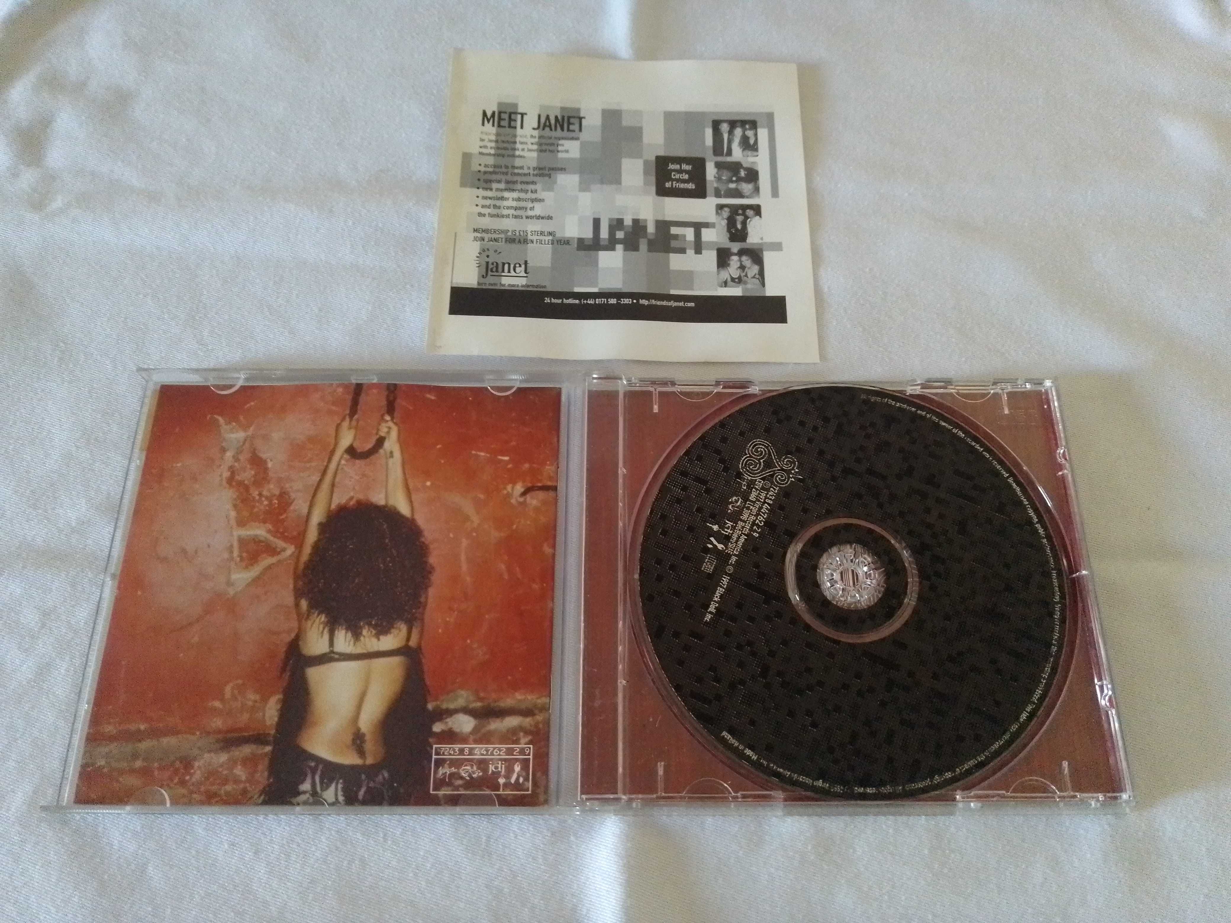 CD - Janet Jackson - The Velvet Rope