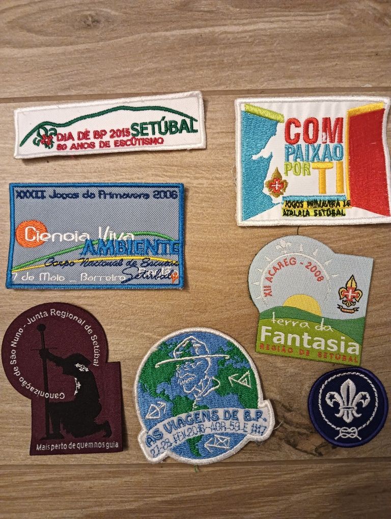 Insignias Estampas Jogos primavera Dia de BP ACANAC ACAREG  Escutismo*