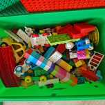 lego duplo ok.3kg plus 2 duże płytki konstrukcyjne
