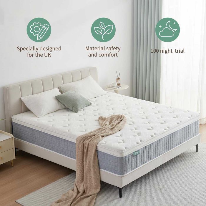 Nowy materac /topper / 7-strefowy / 100x200x20CM / pianka Memory !N42!