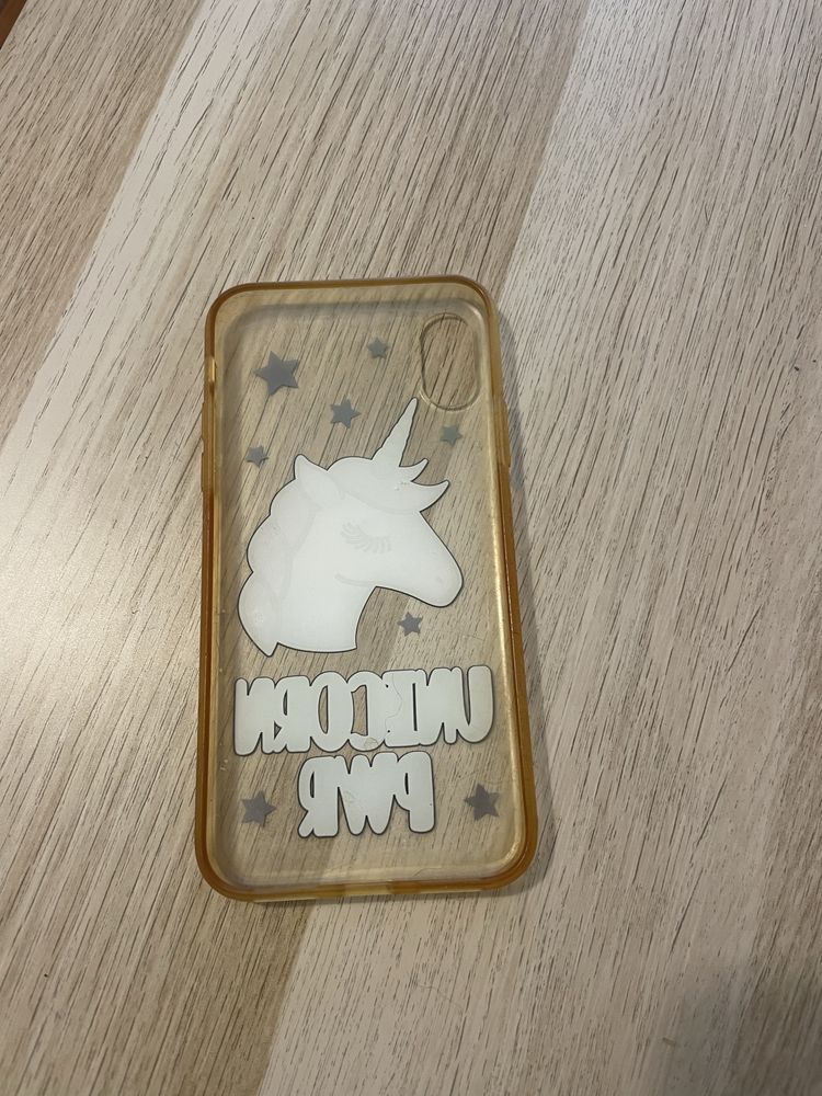 Capa iphone X unicornio