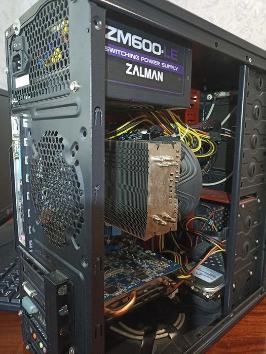 Компьютер в сборе. Стационарный ПК. Полный комплект.