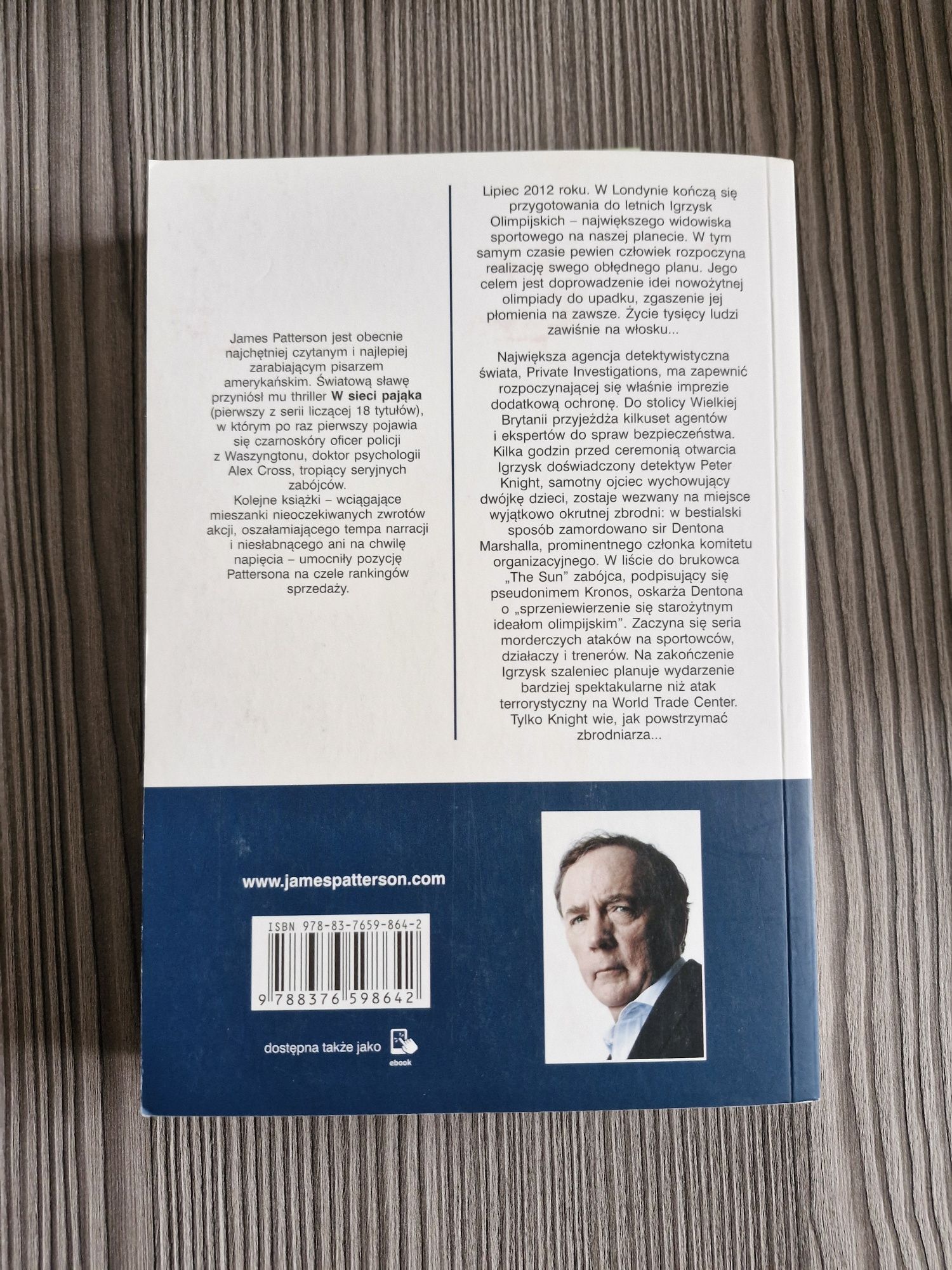 5601. "Detektywi z private. Igrzyska" James Patterson