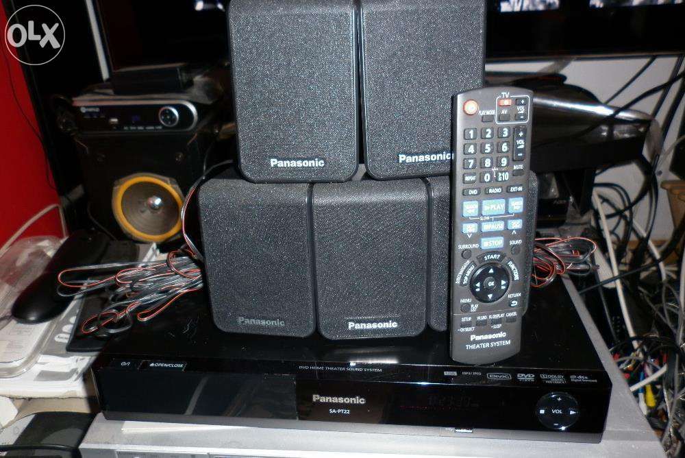 Zestaw Kina Domowego Panasonic SA-PT22, DVD, CD, Tuner, DIVX USB