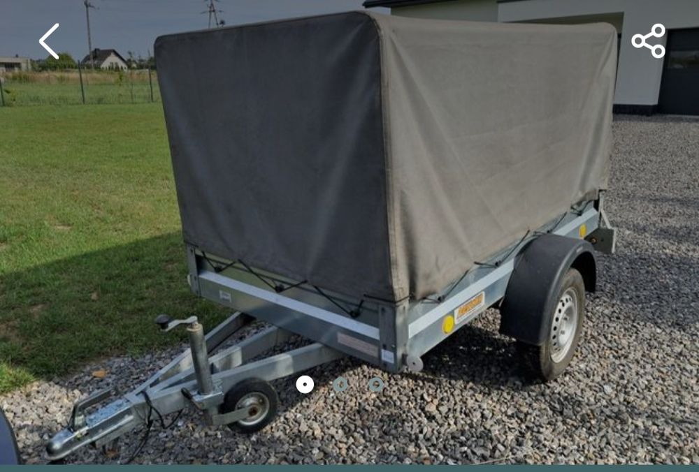 Sprzedam przyczepę Neptun DMC 750kg