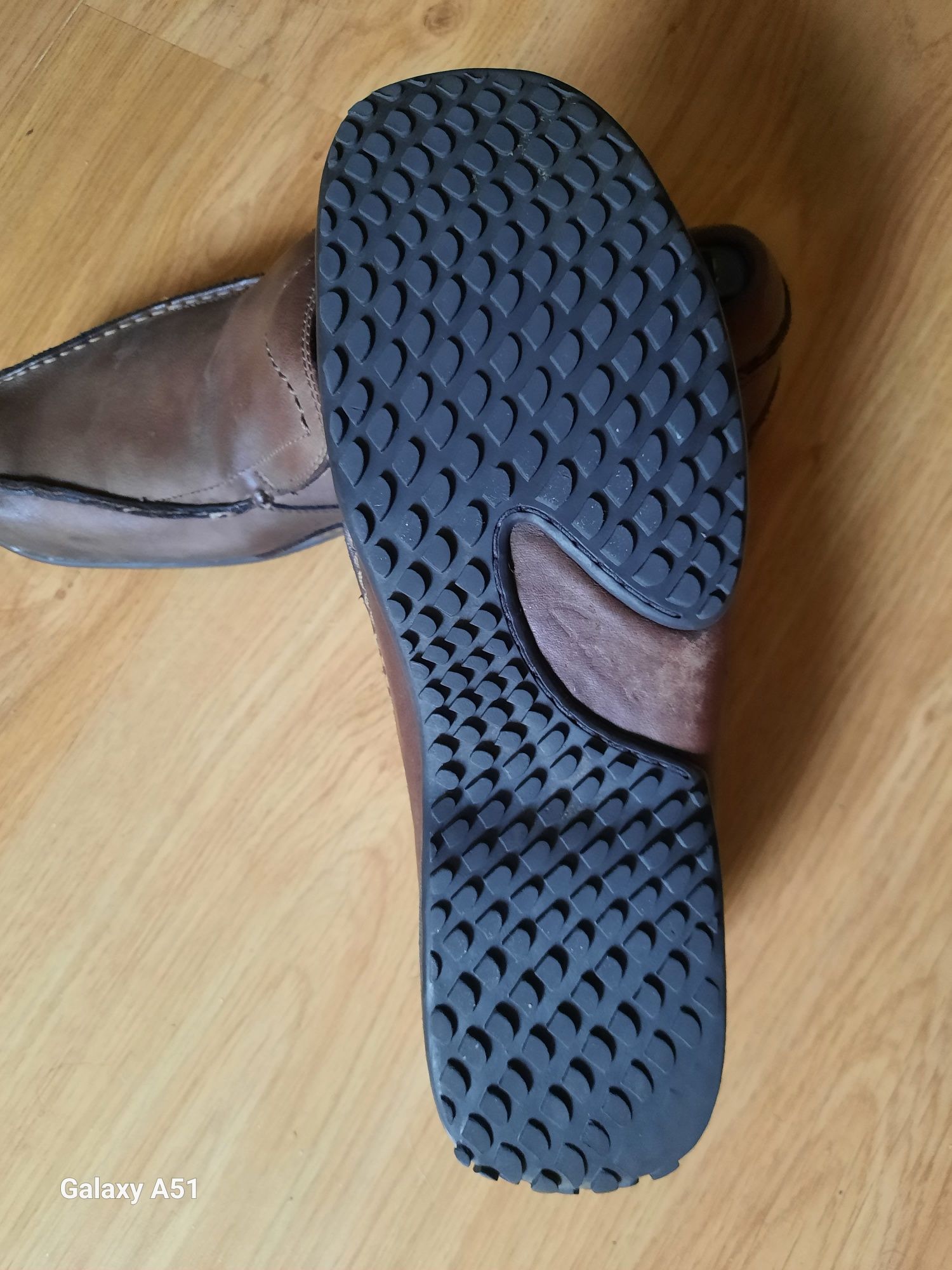 Мужские кожаные мокасины Clarks 42 p.