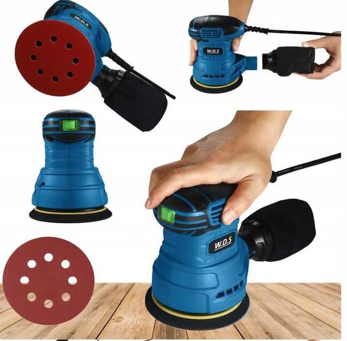 Szlifierka oscylacyjna mimośrodowa wielofunkcyjna do drewna metalu