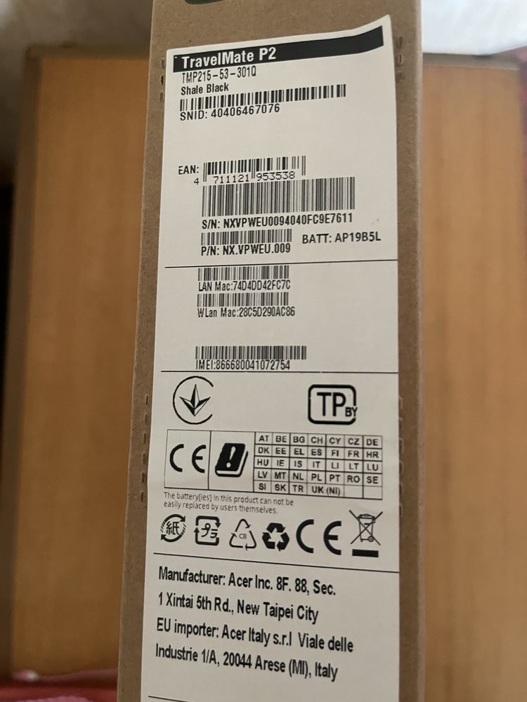 acer tmp215-53 301q ноутбук запчастини