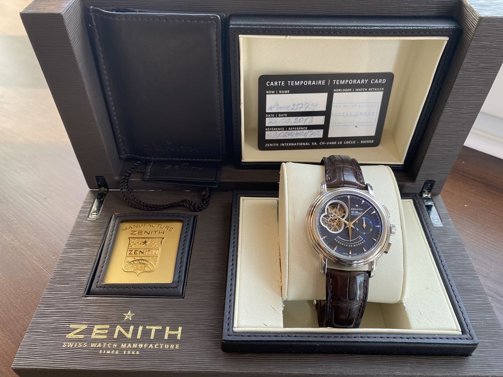Мужские Часы Zenith Chronomaster Швейцария