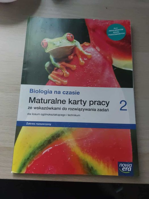 Biologia na czasie 2 maturalne karty pracy zakres rozszerzony