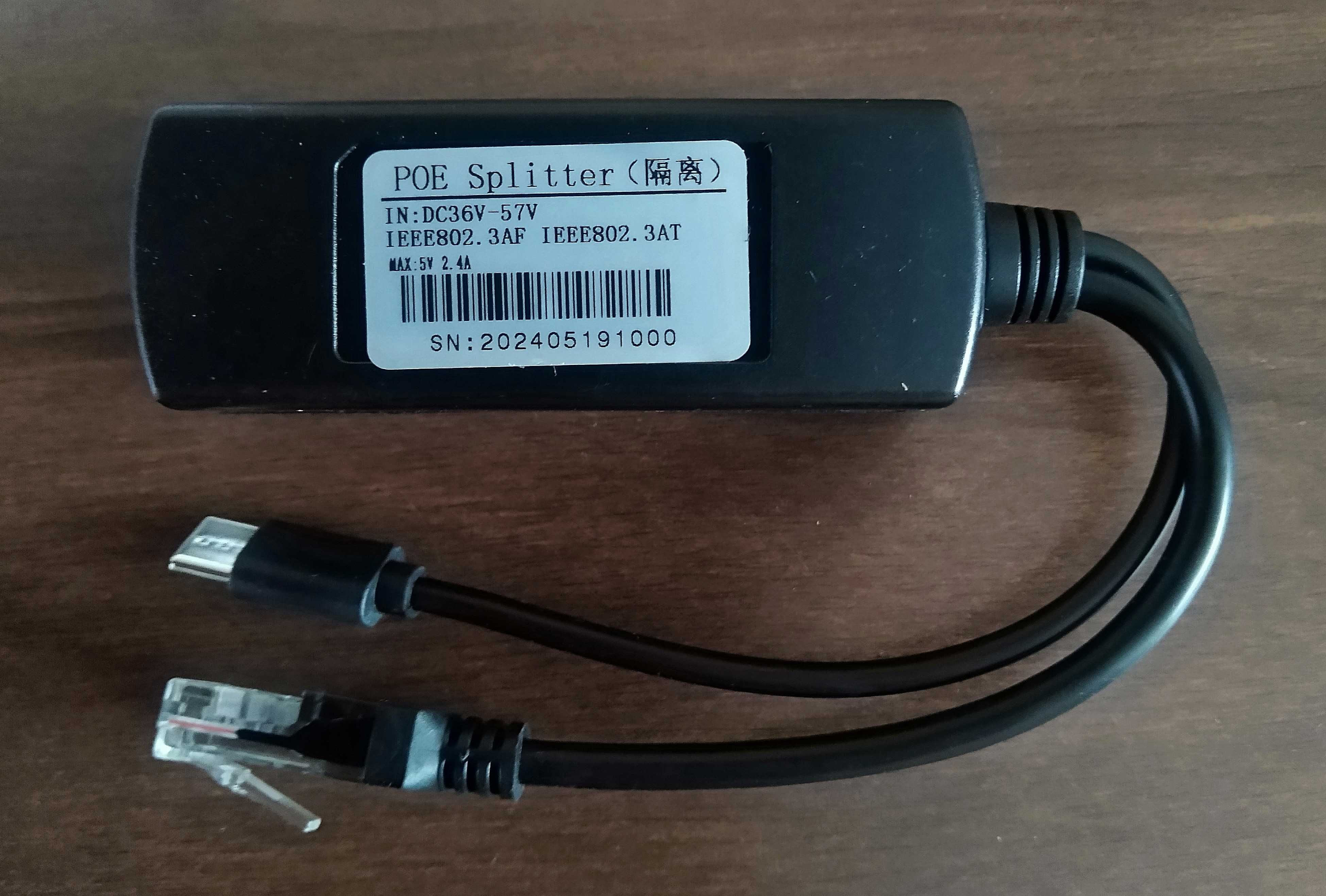 Poe сплиттер на USB Type-c