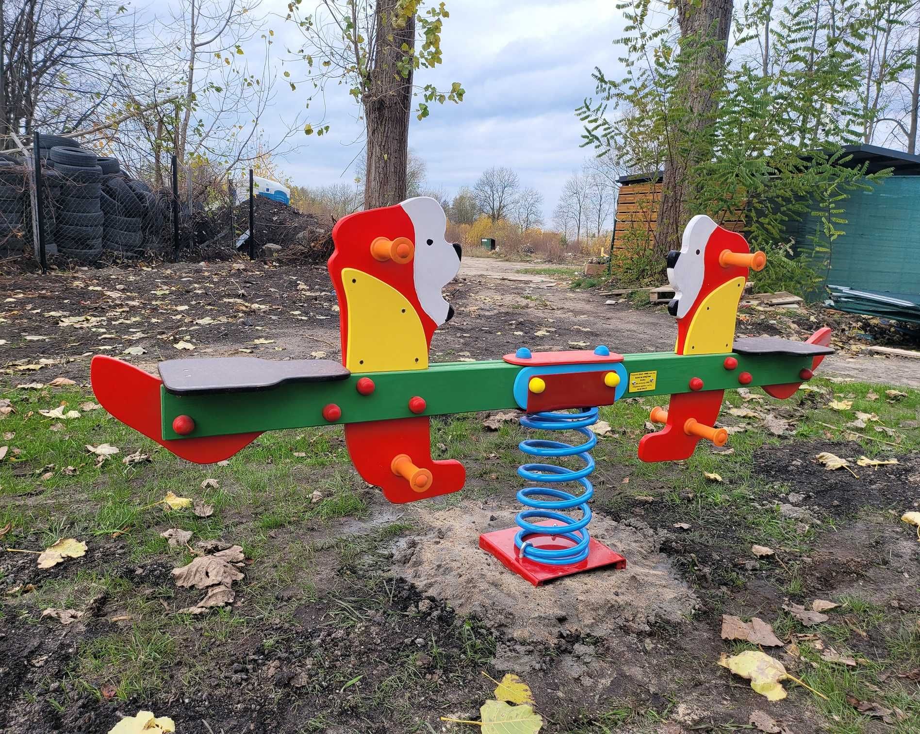 Bujak na sprężynie na plac zabaw