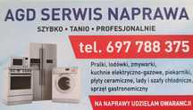 AGD serwis mobilny  naprawa pralek lodówek zmywarek piekarników