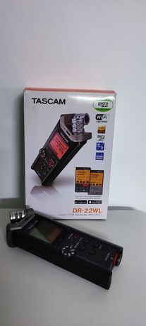 Gravador Digital Tascam DR-22WL com wi-fi