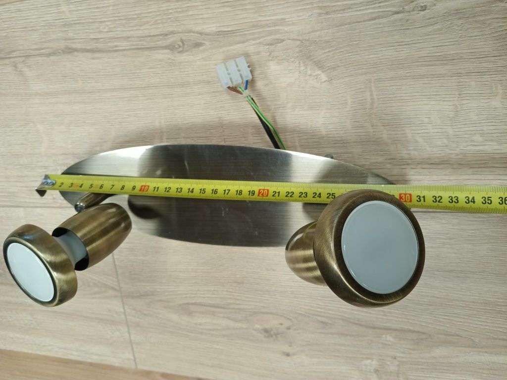 Lampa stare złoto