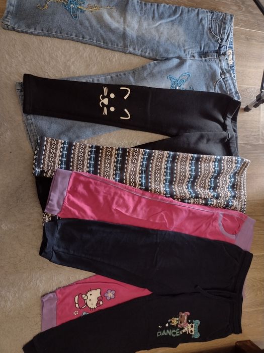 Zestaw spodni ocieplanych i dresy