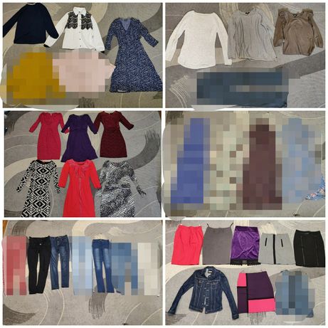 Пакет одягу жіночого 42-44 s-m одежда женская  юбка кофта джинси плать