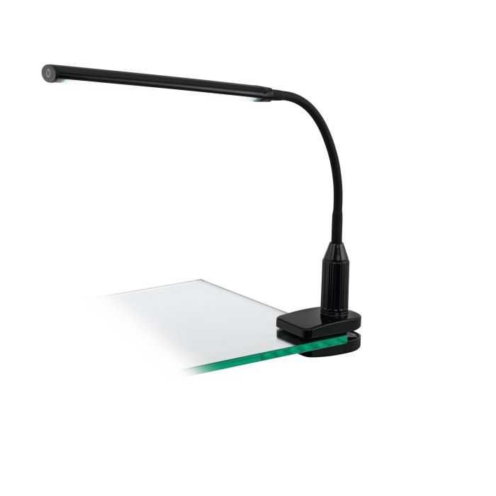 LAROA oprawa zaciskowa lampa stołowa biurkowa LED czarna
( 0004)