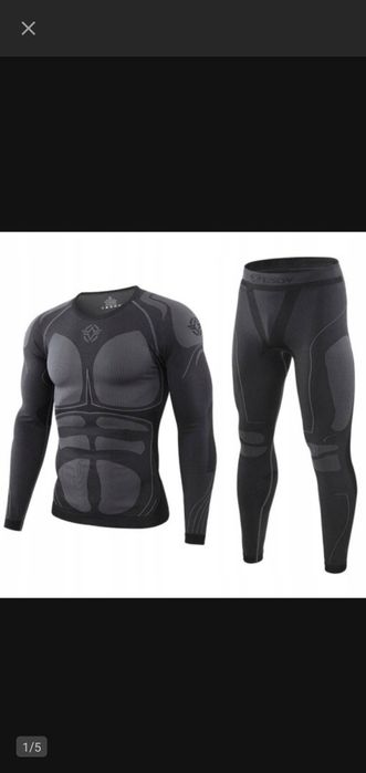 Bielizna termoaktywna męska S bliżej XS