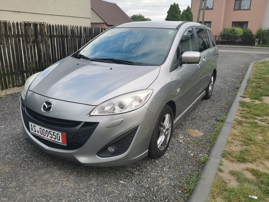 Mazda 5 7 osób opłacony 1 właściciel bez korozji