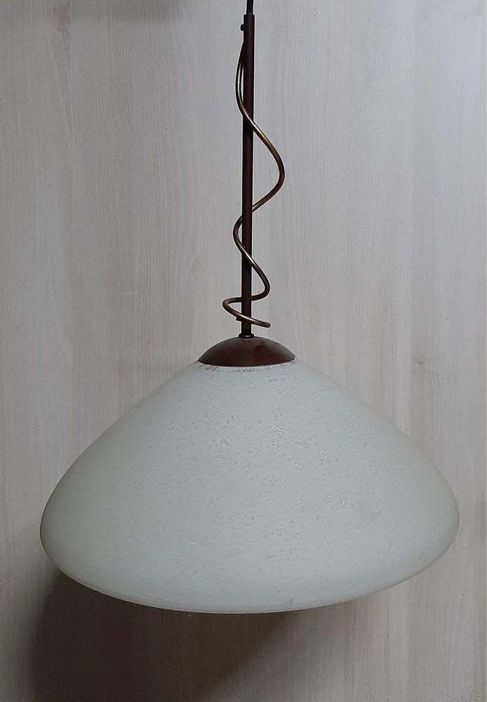 Lampa sufitowa - szklany klosz