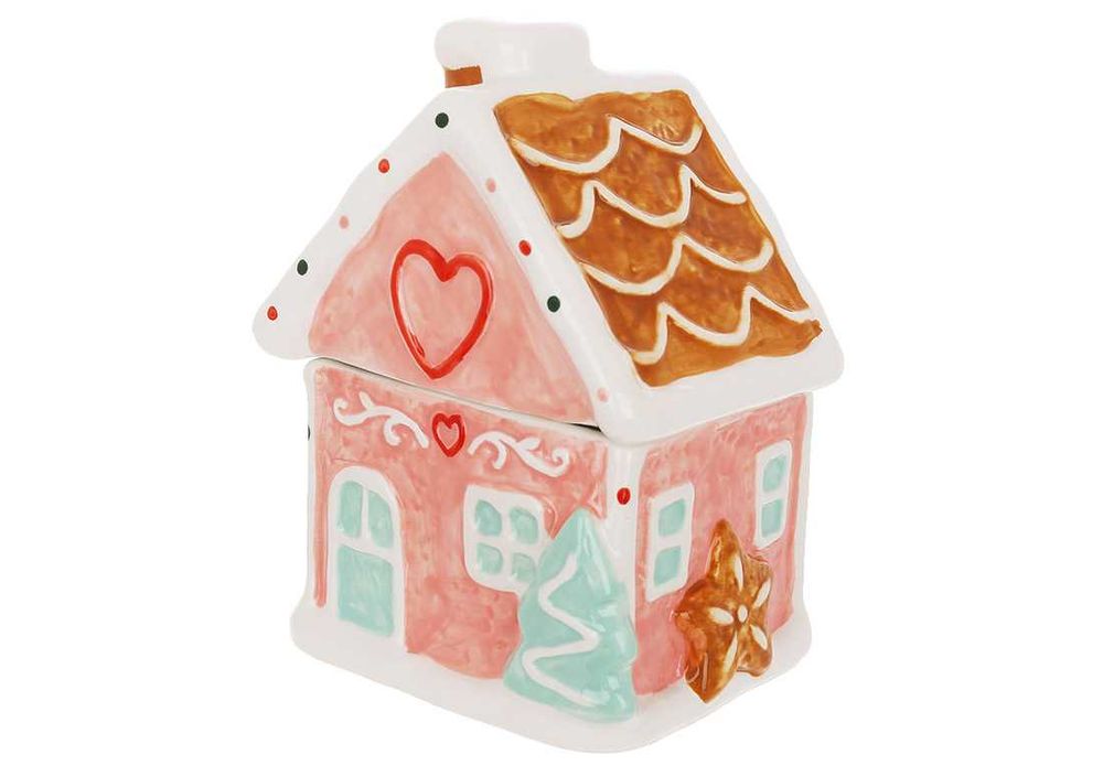 Новорічний посуд Банка для цукру Банка для сахара Новогодняя посуда