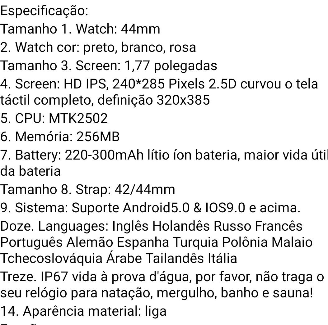 Smartwatch t900 pro