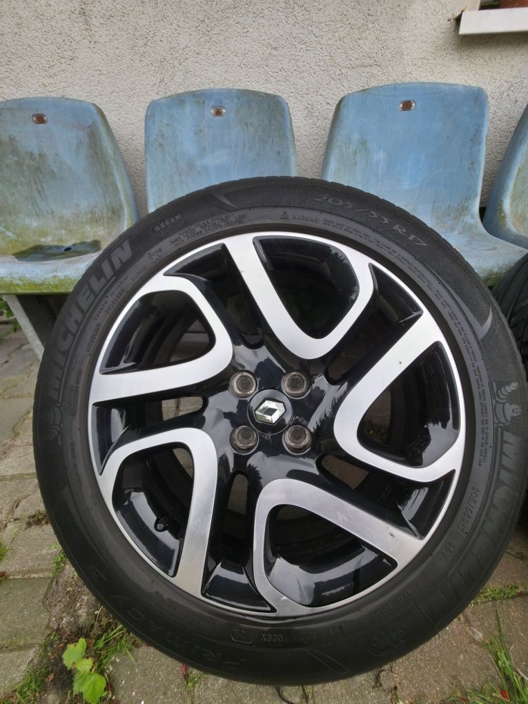 Alufelgi Renault captur  205/55 r17