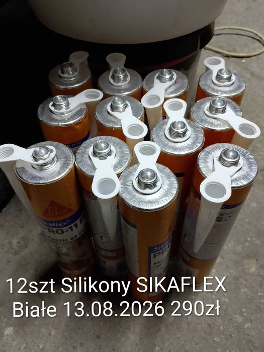 Silikony SIKAFLEX Koloru Białego