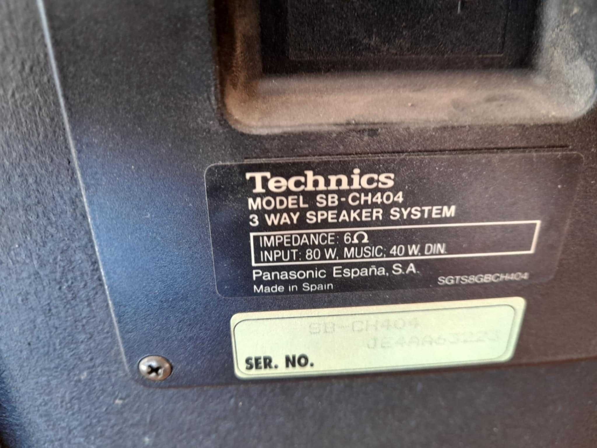 Kolumny głośniki Technics SB-CH404