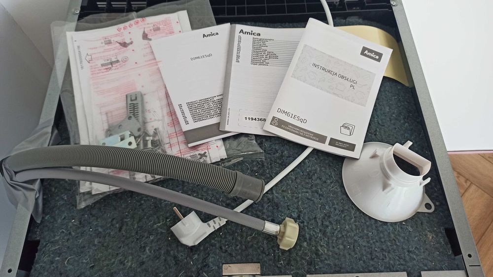 Zmywarka Amica DIM61E5QD SteamPower