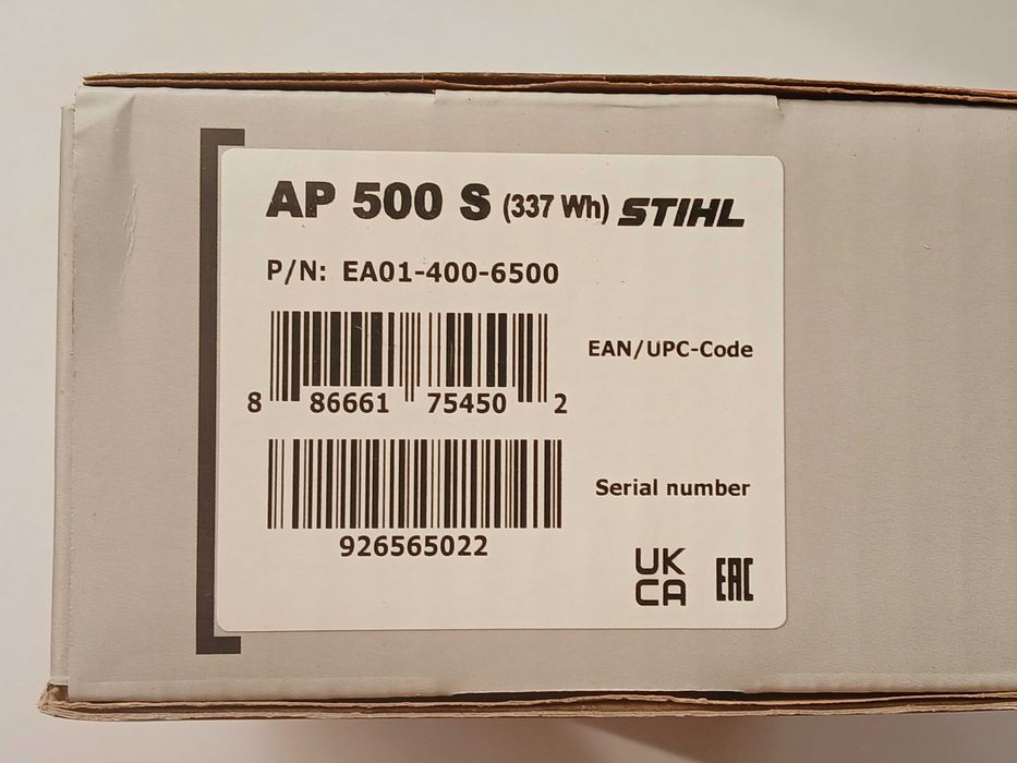 Akumulator STIHL AP 500 S* nowa i Oryginał*