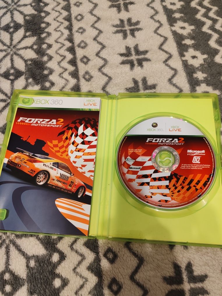 Zestaw 2 gier forza motosport na xbox 360