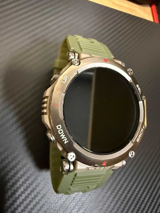 Amazfit T-Rex Ultra Watch. Смарт-годинник. Мілітарі. Титан. GPS.