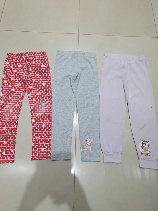 Legginsy dla dziewczynki rozmiar 110/116