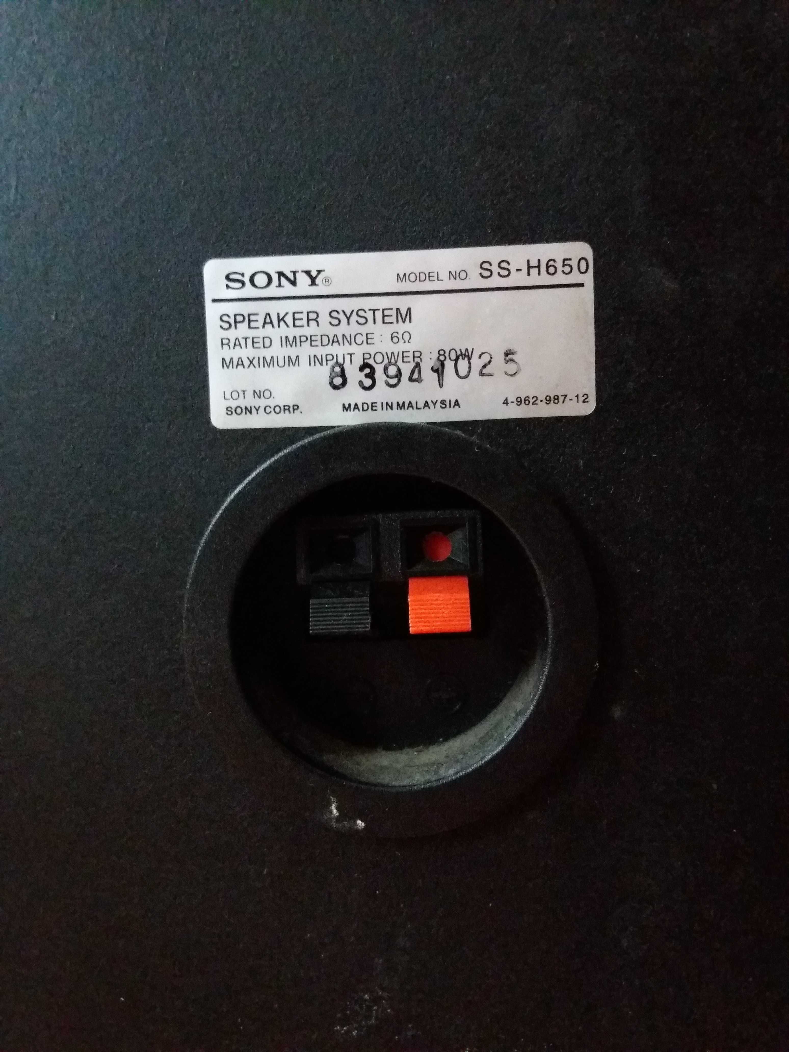 miniwieza sony mhc 650