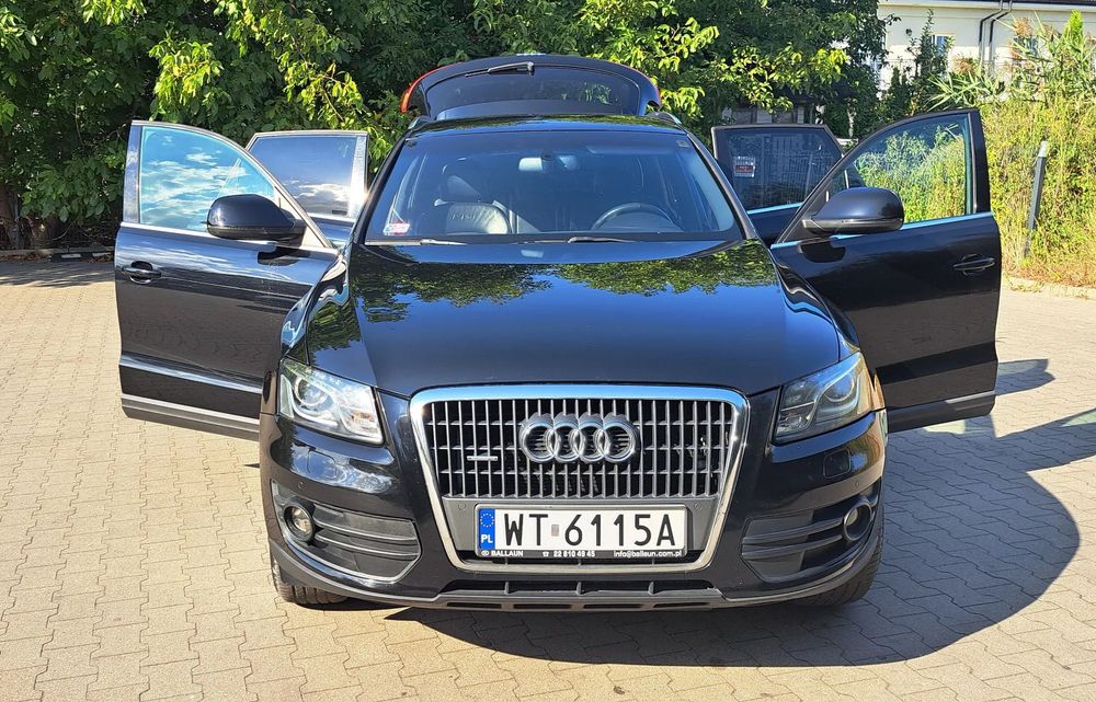 Audi Q5 Audi Q5 AUDI Q5, 2.0, S-Line, bezpośrednio, 2 kpt. kół, belki dac
