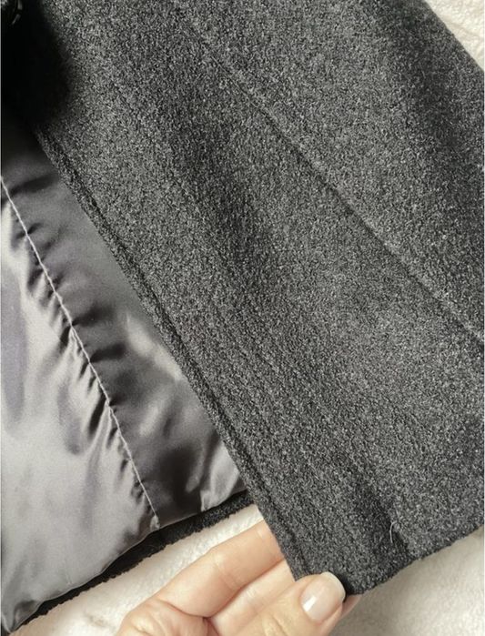 Чорний піджак zara фактурний розмір s