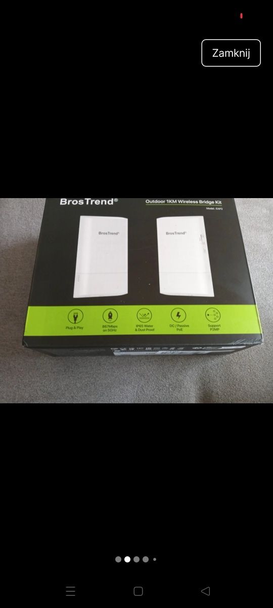 Bros Trend Wifi nadajnik odbiornik