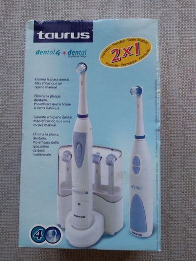 Escova de dentes elétrica Taurus