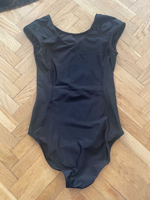 czarne body, tańce, gimnastyka,  rozm. 140