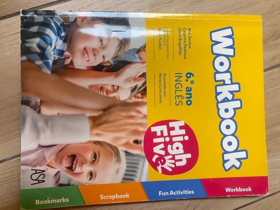 Caderno atividades 6 ano usado como novos