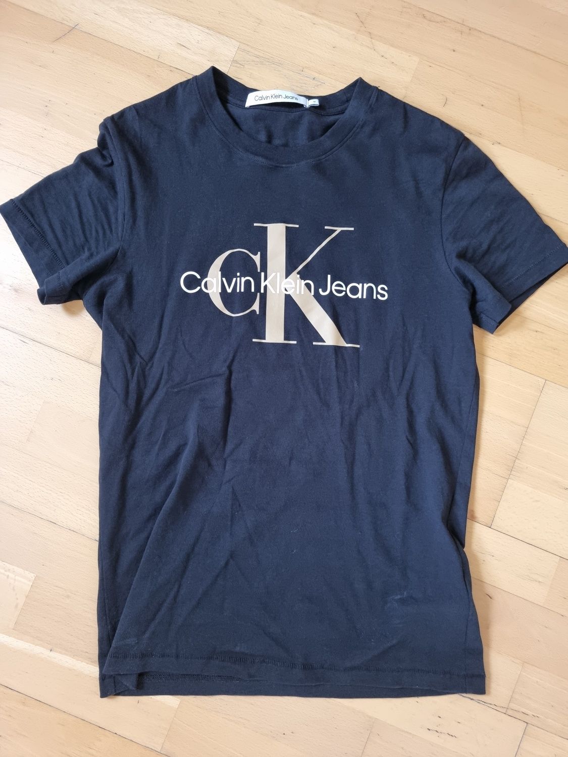Czarny podkoszulek M Calvin Klein