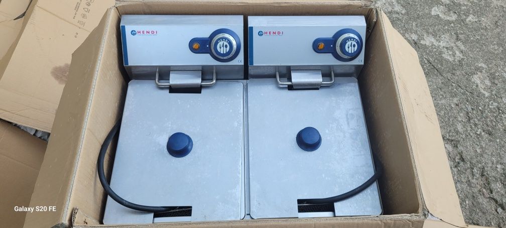Frytownica Hendi deep fryer 2 x 8l