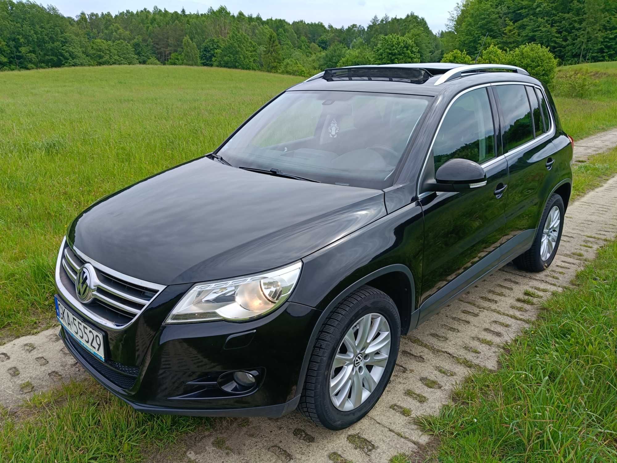 VW Tiguan 4x4  2009 rok 2.0 TSI zarejestrowany