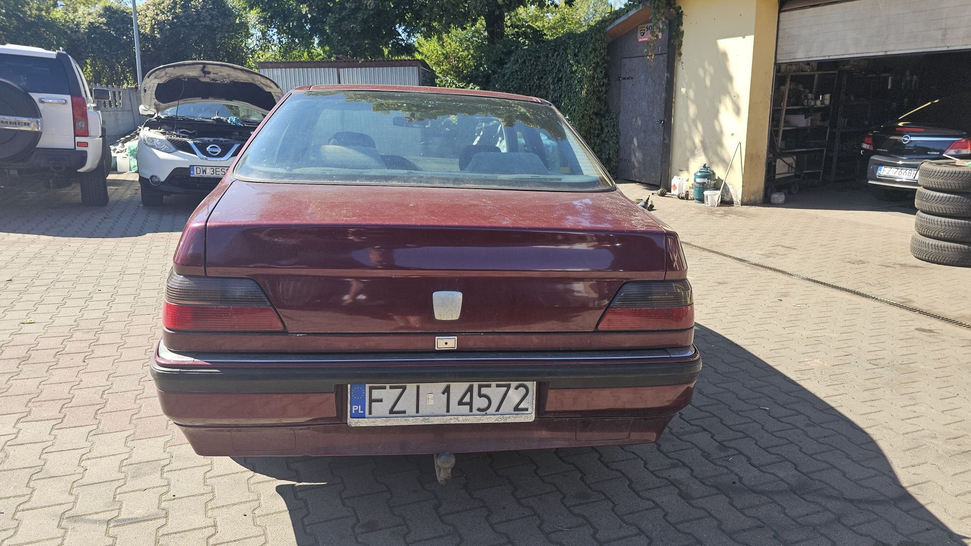Peugot 605 2.0Turbo 150KM zamiana za motor